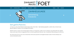 Desktop Screenshot of foet.de