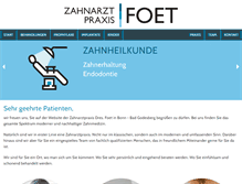 Tablet Screenshot of foet.de